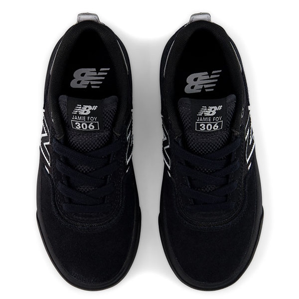 【NEW BALANCE NUMERIC】Jamie Foy 306 Kids カラー：black with white(BSD)　ニューバランス ヌメリック スケートボード スケボー シューズ キッズ 靴 スニーカー SKATEBOARD SHOES