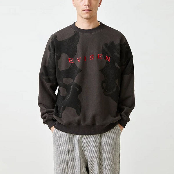 【Evisen】ANCHOR CREW SWEAT　エビセン スウェットシャツ スケートボード スケボー SKATEBOARD