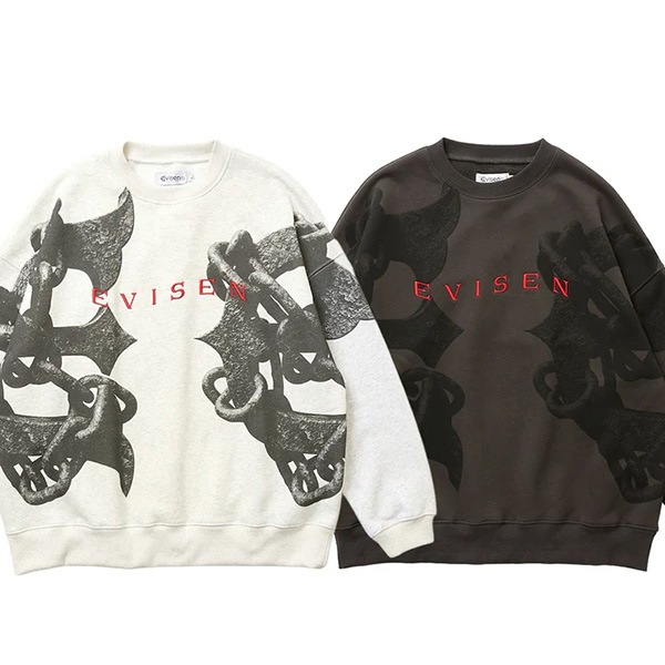【Evisen】ANCHOR CREW SWEAT　エビセン スウェットシャツ スケートボード スケボー SKATEBOARD
