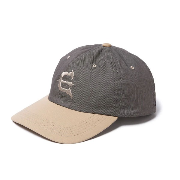 【Evisen】ONE UP 6 PANEL grey beige/black/light grey sax/light grey red エビセン 帽子 キャップ スケートボード スケボー SKATEBOARD