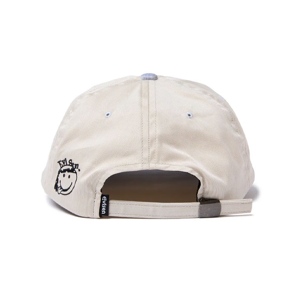 Evisen】ONE UP 6 PANEL grey beige/black/light grey sax/light