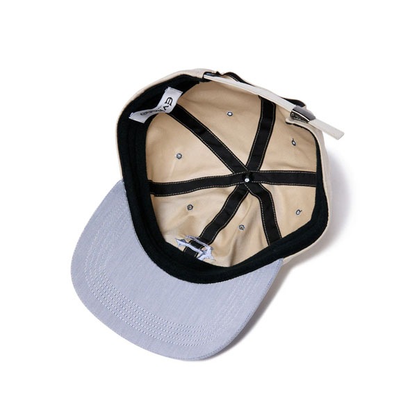 Evisen】ONE UP 6 PANEL grey beige/black/light grey sax/light