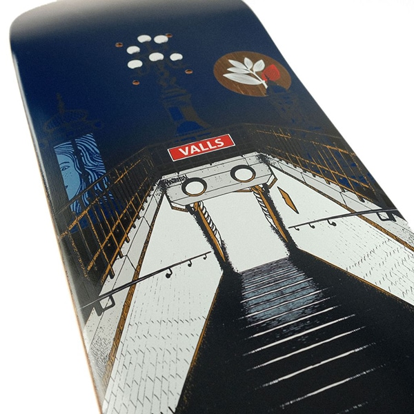 MAGENTA】Leo Valls METRO 8.5インチ マジェンタ スケートボード