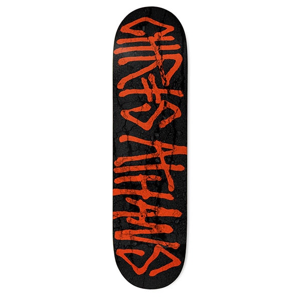 DEATHWISH スケボーコンプリート DEATHWISH】Chris Athans GANG NAME 8.5インチ デスウィッシュ デッキ