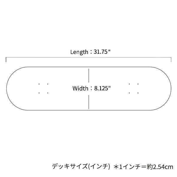 Magenta 8.125インチ MAGENTA DECK マゼンタ デッキ BEN GORE NAUTIC 8.125 スケートボード