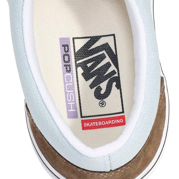 【VANS】SKATE ERA brown/blue　バンズ シューズ 靴 スニーカー スケートボード スケボー  SKATEBOARD SHOES