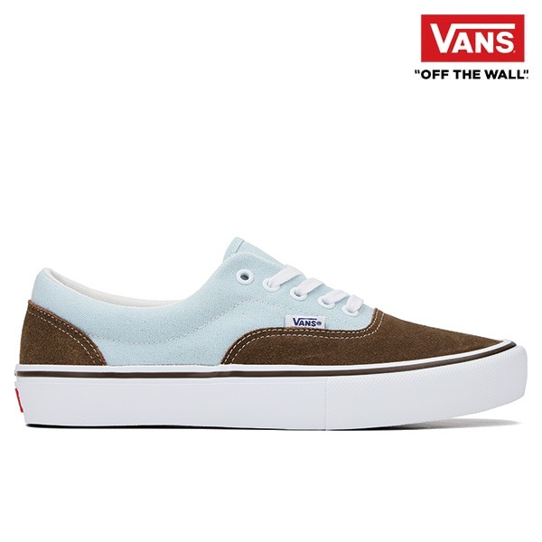 【VANS】SKATE ERA brown/blue　バンズ シューズ 靴 スニーカー スケートボード スケボー  SKATEBOARD SHOES