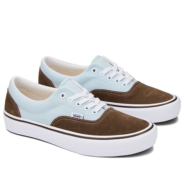 【VANS】SKATE ERA brown/blue　バンズ シューズ 靴 スニーカー スケートボード スケボー  SKATEBOARD SHOES