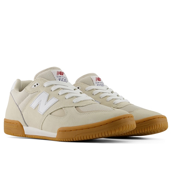 むぎ NEW BALANCE NUMERIC】Tom Knox NM600 カラー：angora whith white(CRM