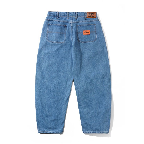 【BUTTER GOODS】SANTOSUOSSO DENIM JEANS washed indigo バターグッズ パンツ デニム スケートボード スケボー SKATEBOARD