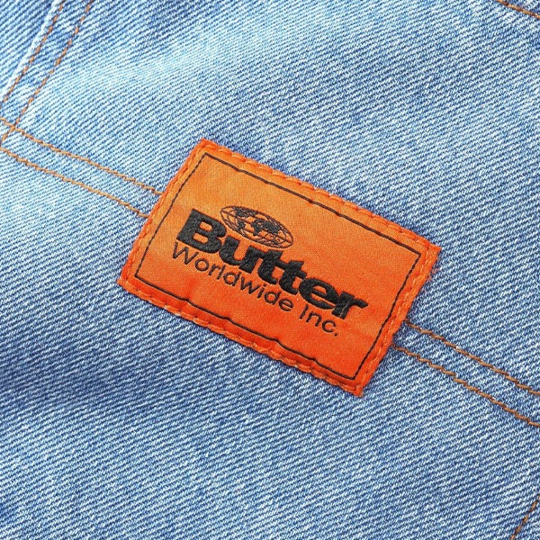 【BUTTER GOODS】SANTOSUOSSO DENIM JEANS washed indigo バターグッズ パンツ デニム スケートボード スケボー SKATEBOARD