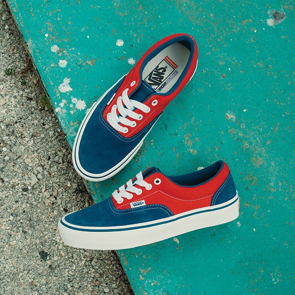 【VANS】SKATE ERA blue/red バンズ シューズ 靴 スニーカー スケートボード スケボー SKATEBOARD SHOES