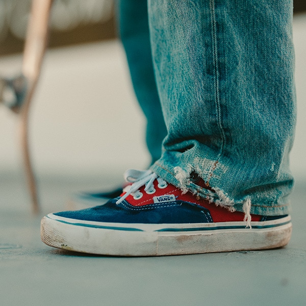 【VANS】SKATE ERA blue/red バンズ シューズ 靴 スニーカー スケートボード スケボー SKATEBOARD SHOES