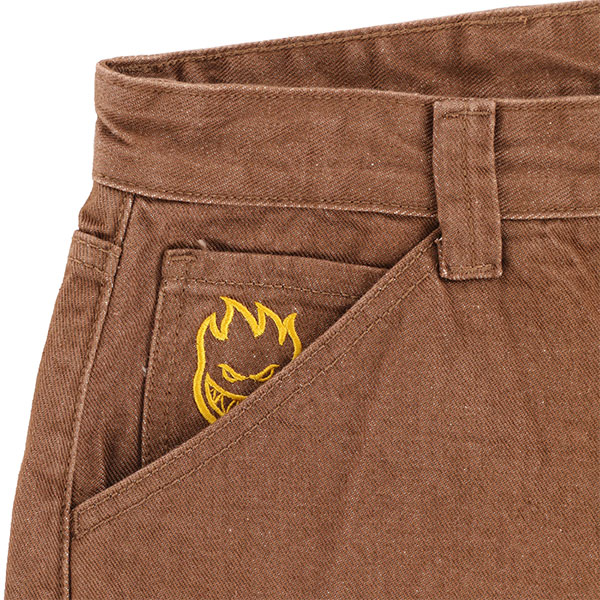 SPITFIRE】BIGHEAD DENIM SHORTS brown スピットファイアー ショート