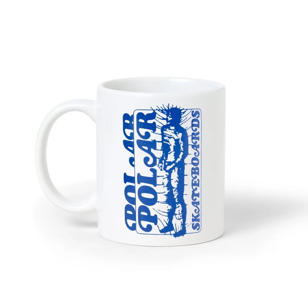 【POLAR】FIELDS MUG blue ポーラー マグカップ コップ 小物 スケートボード スケボー SKATEBOARD