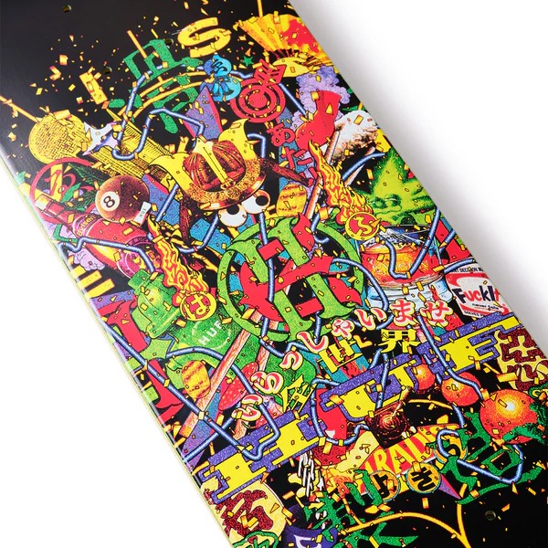 Evisen×HUF】ALLSTAR DECK 8.25インチ エビセン スケートボード