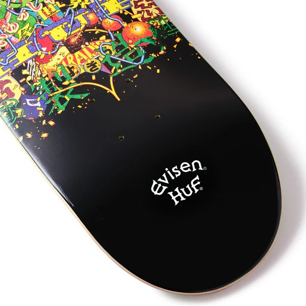Evisen×HUF】ALLSTAR DECK 8.25インチ エビセン スケートボード