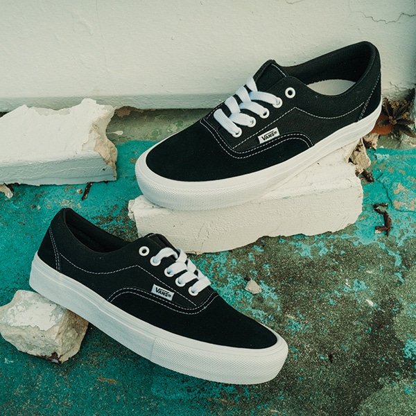 【VANS】SKATE ERA black/white　バンズ シューズ 靴 スニーカー スケートボード スケボー  SKATEBOARD SHOES