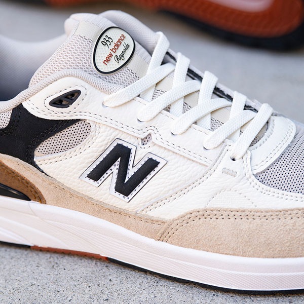 【NEW BALANCE NUMERIC】Andrew Reynolds NM933 カラー：quicksand with sea salt(ONE)　ニューバランス ヌメリック アンドリュー・レイノルズ スケートボード スケボー シューズ 靴 スニーカー SKATEBOARD SHOES