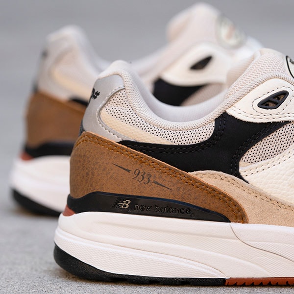 【NEW BALANCE NUMERIC】Andrew Reynolds NM933 カラー：quicksand with sea salt(ONE)　ニューバランス ヌメリック アンドリュー・レイノルズ スケートボード スケボー シューズ 靴 スニーカー SKATEBOARD SHOES