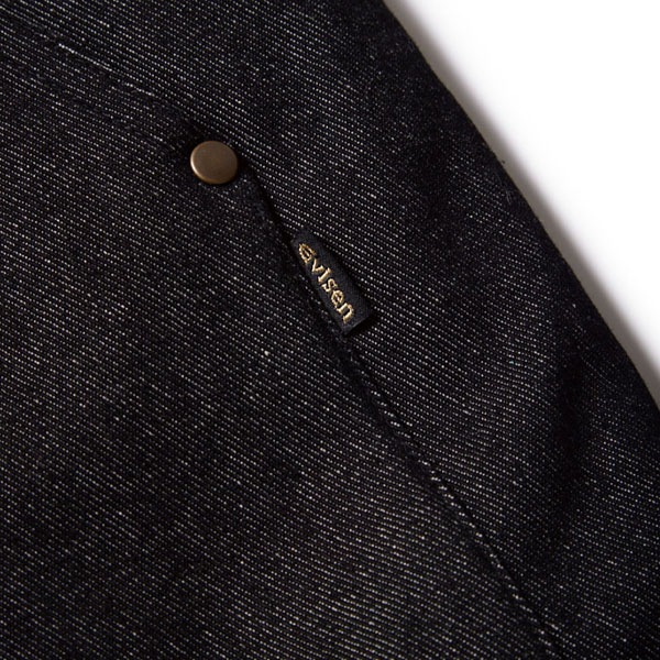 ジャケット・アウター Evisen Skateboards REVERSIBLE DOWN VEST Evisen FUJI REVERSIBLE DOWN VEST Black/Olive - PAGER TOKYO