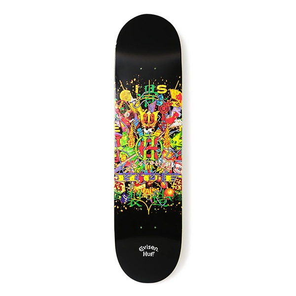 新品 2本組 evisen skateboard 8.25インチ デッキテープ付 Evisen×HUF】ALLSTAR DECK 8.5インチ エビセン スケートボード