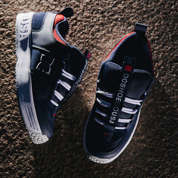DC Shoe】 LYNX OG -THE HERITAGE COLLECTION- カラー：navy/red(410