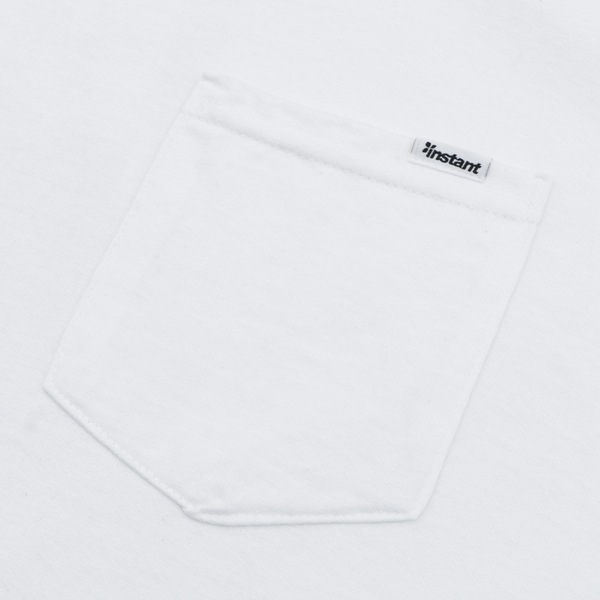 【INSTANT×7STARS】30TH 宝船 POCKET TEE white インスタント Tシャツ スケートボード スケボー SKATEBOARD