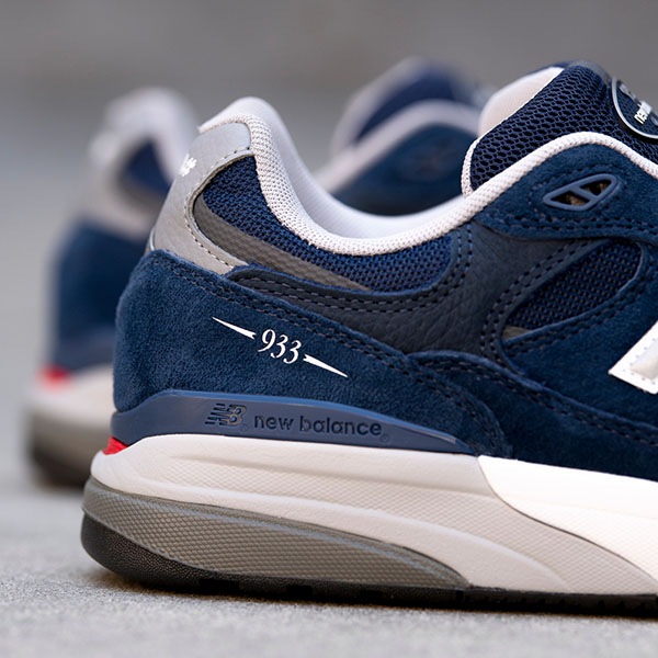 【NEW BALANCE NUMERIC】Andrew Reynolds NM933 カラー：nb navy with slate grey(LNV)　ニューバランス ヌメリック アンドリュー・レイノルズ スケートボード スケボー シューズ 靴 スニーカー SKATEBOARD SHOES