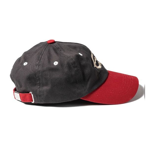 【Evisen】ONE-UP 6 PANEL  dark grey×red/forest/cream/brown エビセン 帽子 キャップ スケートボード スケボー SKATEBOARD