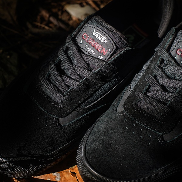 【VANS】SKATE CURREN CAPLES black/black バンズ シューズ 靴 スニーカー スケートボード スケボー SKATEBOARD SHOES