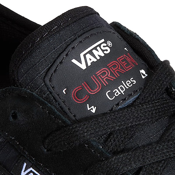 【VANS】SKATE CURREN CAPLES black/black バンズ シューズ 靴 スニーカー スケートボード スケボー SKATEBOARD SHOES
