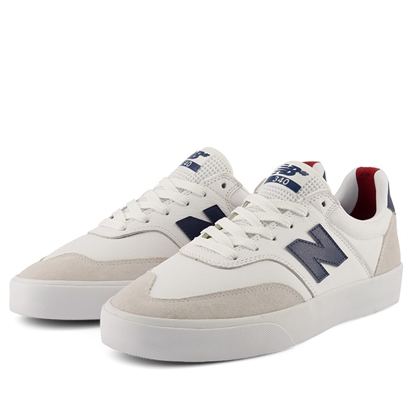 NEW BALANCE NUMERIC】340 カラー：white with nb navy(WVS
