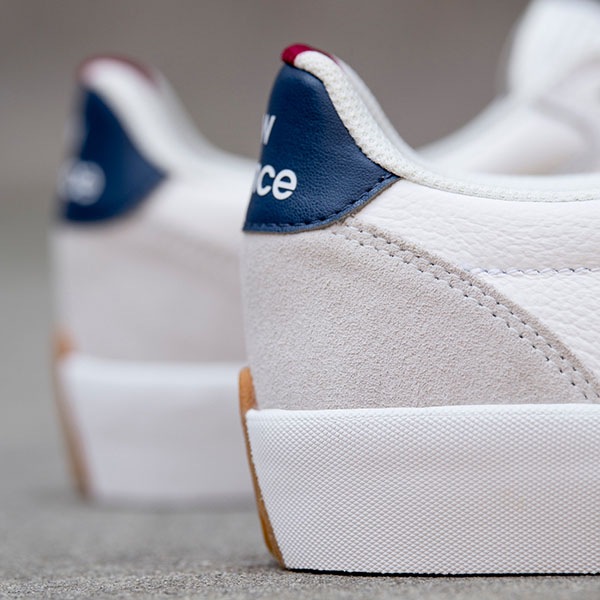 【NEW BALANCE NUMERIC】340 カラー：white with nb navy(WVS)　ニューバランス ヌメリック スケートボード スケボー シューズ 靴 スニーカー SKATEBOARD SHOES