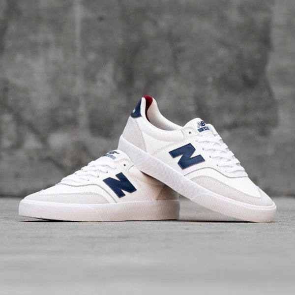 【NEW BALANCE NUMERIC】340 カラー：white with nb navy(WVS)　ニューバランス ヌメリック スケートボード スケボー シューズ 靴 スニーカー SKATEBOARD SHOES