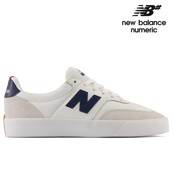 NEW BALANCE NUMERIC】340 カラー：white with nb navy(WVS