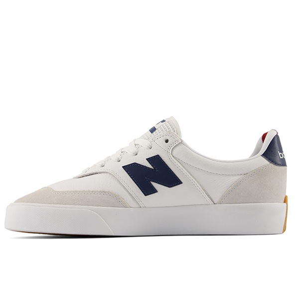 【NEW BALANCE NUMERIC】340 カラー：white with nb navy(WVS)　ニューバランス ヌメリック スケートボード スケボー シューズ 靴 スニーカー SKATEBOARD SHOES