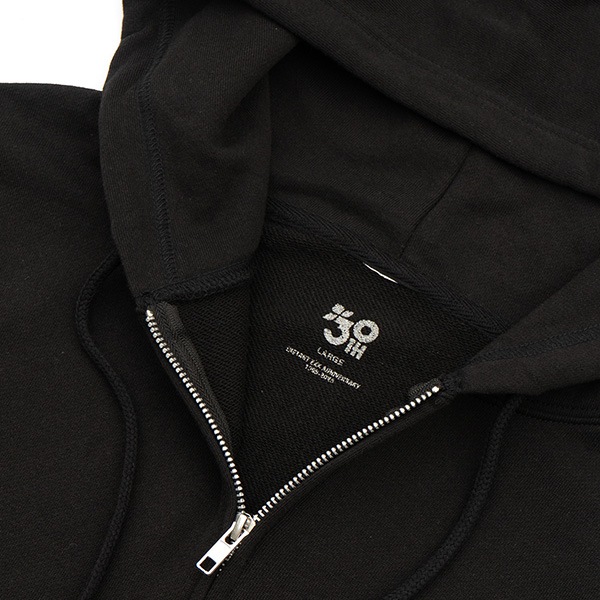 【INSTANT×7STARS】30TH 宝船 ZIP HOODIE black インスタント パーカー スケートボード スケボー SKATEBOARD