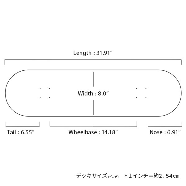 【APRIL】Yuto Horigome GENES 8.0インチ　エイプリル  デッキ スケートボード スケボー SKATEBOARD DECK