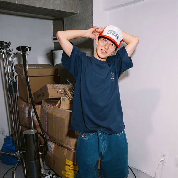 Evisen】COLLEGE MESH CAP エビセン 帽子 キャップ スケートボード
