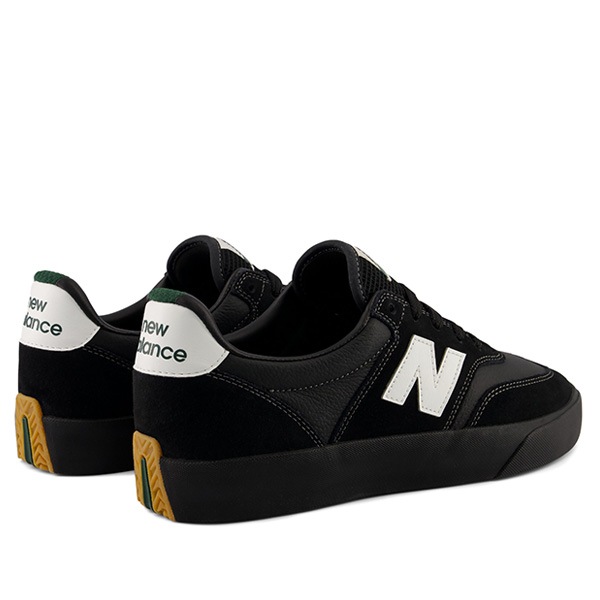 【NEW BALANCE NUMERIC】340 カラー：black with white(YRW)　ニューバランス ヌメリック スケートボード スケボー シューズ 靴 スニーカー SKATEBOARD SHOES