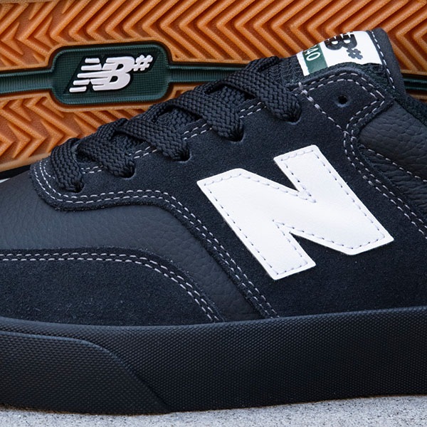【NEW BALANCE NUMERIC】340 カラー：black with white(YRW)　ニューバランス ヌメリック スケートボード スケボー シューズ 靴 スニーカー SKATEBOARD SHOES