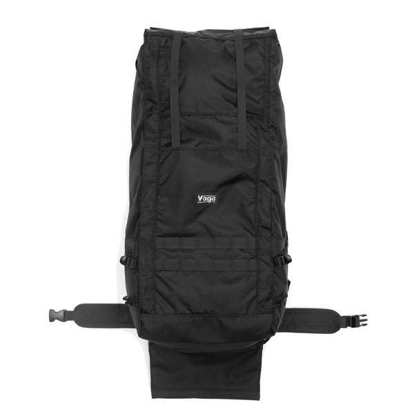 h*s様 VAGA ロールトップバックパック Stealth ブラック スケボー VAGA】STEALTH 3G rip-stop black バガ バッグ スケートボード