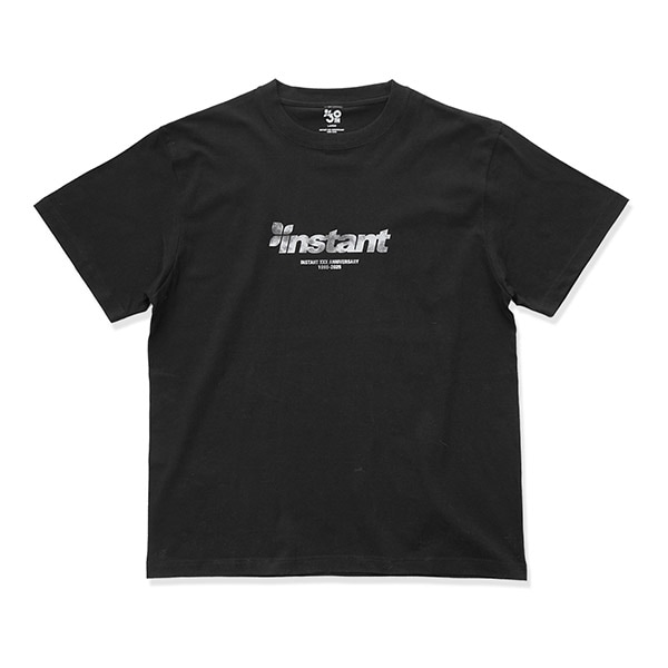 instant Tシャツ instant】INSTANT-30TH ANNIV LOGO TEE- black インスタント T