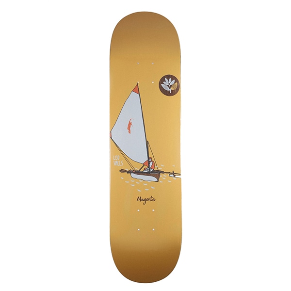 新品☆即決 MAGENTA SKATEBOARDS マジェンタ LEO VALLS プロモデル デッキ SIZE:8.25x31.75.quasi wknd ftc snack MAGENTA】Leo Valls NAUTIC 8.25インチ マジェンタ スケート