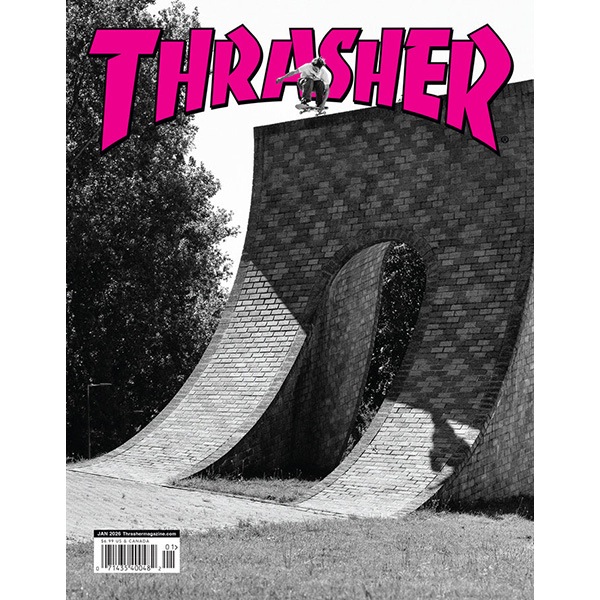 【THRASHER】JANUARY 2026 ISSUE #546 2026.1月号 スラッシャー マガジン 書籍 雑誌 スケートボード スケボー SKATEBOARD