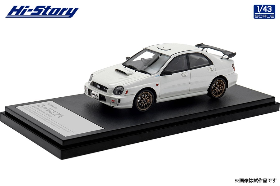 1/43 SUBARU IMPREZA S202 STi Version (2002)  ピュアホワイト【HS402WH】
