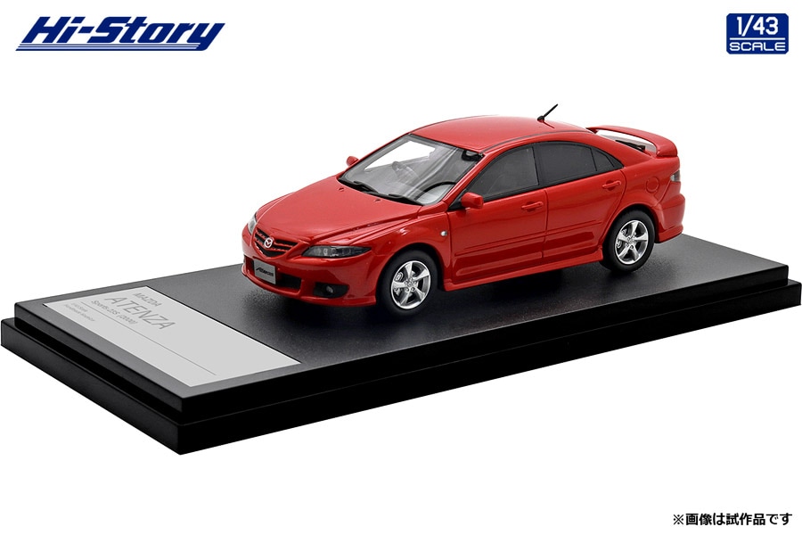 1/43 MAZDA ATENZA Sports 23S (2002)  クラシックレッド（HS436RE ）