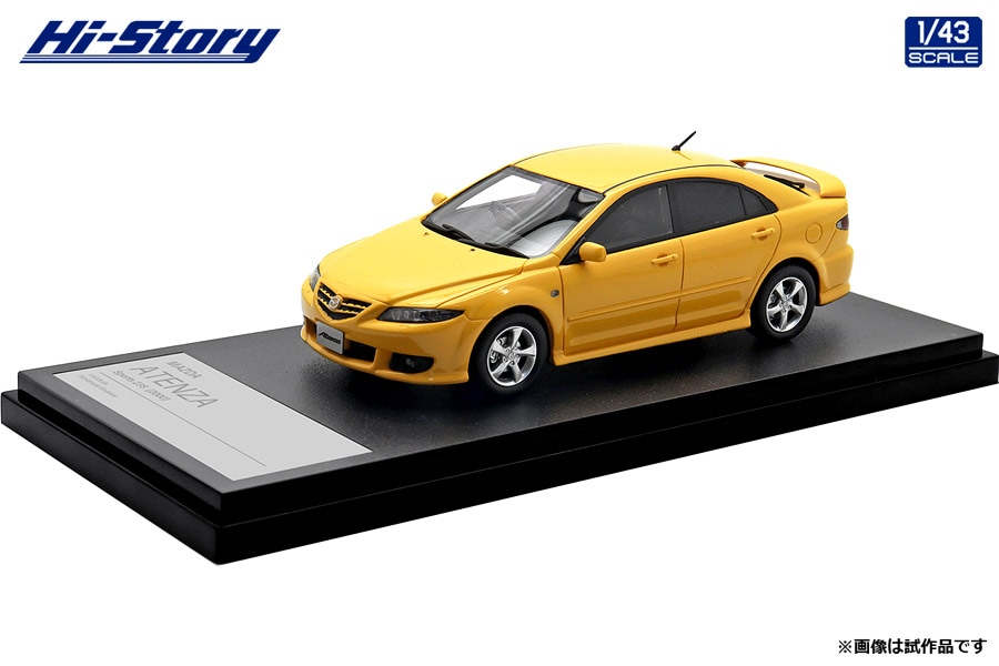 1/43 MAZDA ATENZA Sports 23S (2002)  カナリーイエローマイカ（HS436YE）
