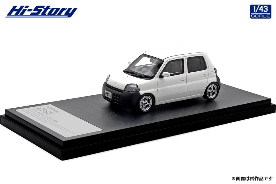HS431WH 1/43 DAIHATSU ESSE ECO Low Down Custom (2006) ホワイト